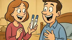 Joke: A couple is trying to have