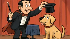 Joke: What kind of dog does a magician