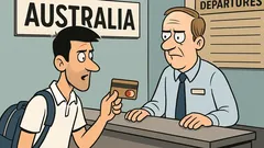 Joke: Why did Novak Djokovic pay for his flight