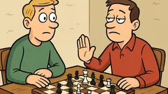 Joke: I was playing chess with my friend