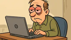 Joke: Conjunctivitis dot com, now that’s a site