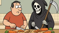 Joke: I dreamt I cut carrots with