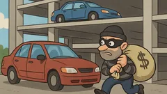 Joke: Crime in parking garages is wrong