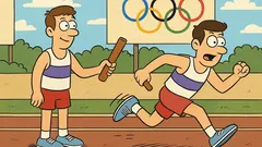 Joke: I love the Olympics, my friend...