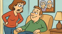 Joke: My wife says I hate her family