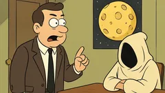 Joke: The conspiracy theory about the moon