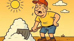 Joke: Be thankful it’s not snowing today