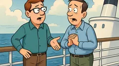 Joke: Two translators on a ship