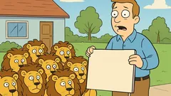Joke: I misunderstood Pride Month, want fifteen lions?
