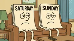 Joke: Sundays are always a little sad, but