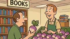 Joke: My local supermarket is exchanging old novels