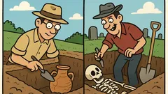 Joke: What's the difference between archaeology and...