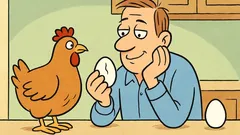 Joke: I wanted to know which came first