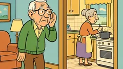 Joke: An 85-year-old husband calls the doctor